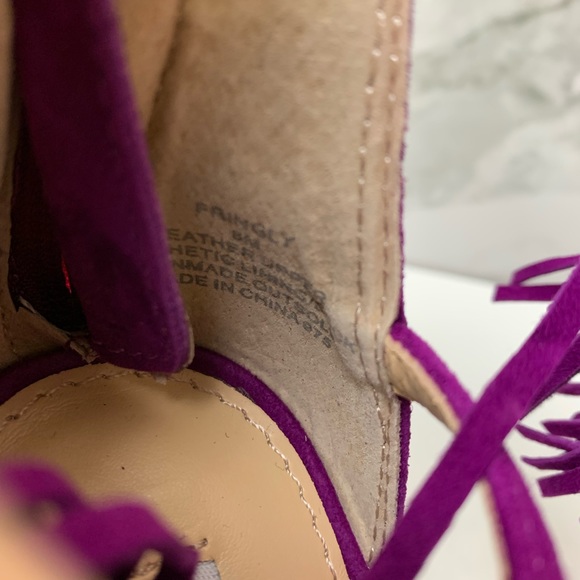 Steve Madden Fringly heel Sandal - Picture 6 of 9